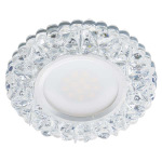 Feron Вбудований світильник Feron 7103 під лампу з підсвіткою прозорий - купити в інтернет-магазині Техностар