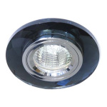 Feron Вбудований світильник Feron 8050-2 під лампу сірий срібло - купити в інтернет-магазині Техностар