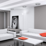 Feron Вбудований світильник Feron CD8020 під лампу з підсвіткою хром - купити в інтернет-магазині Техностар