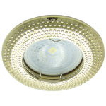 Feron Вбудований світильник Feron DL6042 під лампу золото - купити в інтернет-магазині Техностар