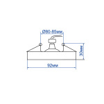 Feron Вбудований світильник Feron DL6130 під лампу білий - купити в інтернет-магазині Техностар