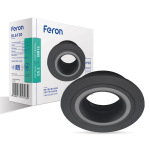 Feron Вбудований світильник Feron DL6130 під лампу чорний - купити в інтернет-магазині Техностар