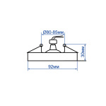 Feron Вбудований світильник Feron DL6140 під лампу білий - купити в інтернет-магазині Техностар