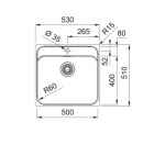 Franke 127.0763.946 SRX 210-50 TL нержавіюча сталь + SLIM 50 - купити в інтернет-магазині Техностар