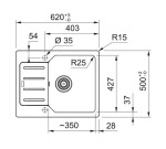 Franke City UCG 611-62 114.0701.826 - купити в інтернет-магазині Техностар