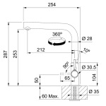 Franke Lina L Clear Water (120.0730.779) - купити в інтернет-магазині Техностар