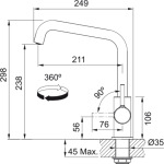 Franke Lina U (115.0728.473) - купити в інтернет-магазині Техностар