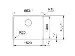 Franke MRG 110-52 125.0763.935 сірий сланець + SLIM 50 - купити в інтернет-магазині Техностар