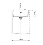Franke MRG 110-52 125.0763.935 сірий сланець + SLIM 50 - купити в інтернет-магазині Техностар