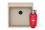 Franke MRG 610-52 TL 114.0763.937 бежевий + SLIM 50 - купити в інтернет-магазині Техностар