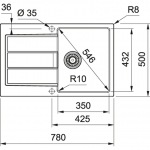 Franke Sirius 2.0 S2D 611-78 (143.0621.331) сахара - купити в інтернет-магазині Техностар