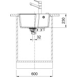 Franke UBG 610-56 114.0699.236 - купити в інтернет-магазині Техностар