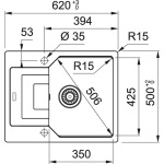 Franke UBG 611-62 114.0701.807 - купити в інтернет-магазині Техностар