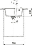 Franke Urban UBG 610-56 114.0716.705 - купити в інтернет-магазині Техностар