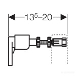 Geberit 111.815.00.1 Duofix Комплект кріплення до стіни - купити в інтернет-магазині Техностар