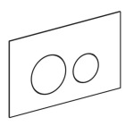 Geberit 115.628.QD.1 Sigma40 round, нержавіюча сталь, колір чорний хром матовий (2 сорт) - купити в інтернет-магазині Техностар