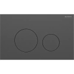 Geberit 115.628.QD.1 Sigma40 round, нержавіюча сталь, колір чорний хром матовий (2 сорт) - купити в інтернет-магазині Техностар