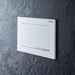 Geberit 115.883.JT.1 Sigma20 square, білий мат/хром глянець - купити в інтернет-магазині Техностар