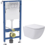 Geberit 458.133.21.3 DuofixBasic + 2030140 QUADRA - купити в інтернет-магазині Техностар