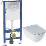 Geberit 458.133.21.3 DuofixBasic + 500.683.00.2 Smyle Square - купити в інтернет-магазині Техностар