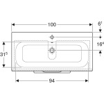 Geberit 501.244.00.1 SELNOVA SQUARE - купити в інтернет-магазині Техностар