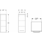 Geberit 501.279.00.1 SELNOVA SQUARE - купити в інтернет-магазині Техностар