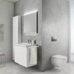 Geberit 501.664.00.1 ICON унитаз подвесной Rimfree, воронкоподобный, закрытая форма, с сиденьем с крышкой - купити в інтернет-магазині Техностар