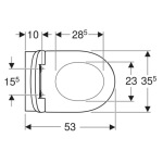 Geberit 501.751.00.1 SELNOVA  - купити в інтернет-магазині Техностар