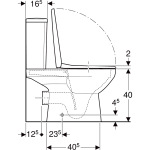 Geberit 503.086.00.1 SELNOVA Square - купити в інтернет-магазині Техностар