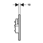 Geberit SIGMA80 (116.092.SM.6) - купити в інтернет-магазині Техностар