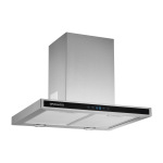 Granado Alcoba 1614-1200 Inox Black glass - купити в інтернет-магазині Техностар