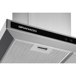 Granado Alcoba 1614-1200 Inox Black glass - купити в інтернет-магазині Техностар