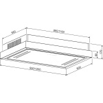 Granado Alia 2914-1800 Black glass - купити в інтернет-магазині Техностар