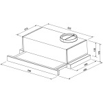 Granado Telde 602-450 White - купити в інтернет-магазині Техностар