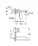 Grohe 19409001 Lineare (внутренняя монтажная часть 23571000) M-Size - купити в інтернет-магазині Техностар