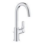 Grohe 23537003 EUROSMART NEW смеситель для умывальника однорычажный, для умывальника L-Size, хром - купити в інтернет-магазині Техностар