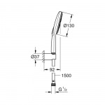 Grohe 26581000 RAINSHOWER Smartactive 130 - купити в інтернет-магазині Техностар