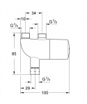 Grohe 34487000 Grohtherm Micro Термостат - купити в інтернет-магазині Техностар