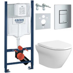 Grohe 3873200A Rapid SL + клавіша Skate Cosmopolitan, хром + СЕТ B331 LARGA  - купити в інтернет-магазині Техностар