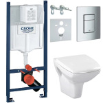 Grohe 3873200A Rapid SL, клавіша Skate Cosmopolitan + СЕТ 548 Carina NEW  - купити в інтернет-магазині Техностар