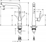 Hansgrohe 14847000 Metris Select - купити в інтернет-магазині Техностар