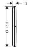 Hansgrohe 15558140 SHOWER SELECT COMFORT S  - купити в інтернет-магазині Техностар