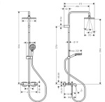 Hansgrohe 26284000 VERNIS BLEND - купити в інтернет-магазині Техностар