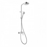 Hansgrohe 26739400 MyClub 180 Showerpipe с однорычажным смесителем, белый/хром - купити в інтернет-магазині Техностар