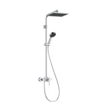 Hansgrohe 28747000 ACTIVERA Q 290/180 1jet EcoSmart Showerpipe  - купити в інтернет-магазині Техностар