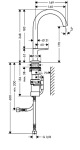 Hansgrohe 48020000 AXOR ONE   - купити в інтернет-магазині Техностар