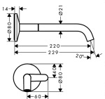 Hansgrohe 48112340 AXOR ONE Select  - купити в інтернет-магазині Техностар