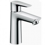 Hansgrohe 71713000 Talis E Смеситель для раковины 110, однорычажный, CoolStart, со сливным гарнитуром, хром - купити в інтернет-магазині Техностар