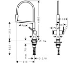 Hansgrohe 72861670 - купити в інтернет-магазині Техностар