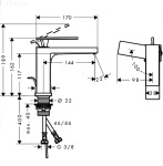 Hansgrohe 73014140 TECTURIS E   - купити в інтернет-магазині Техностар